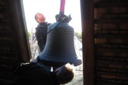 die Glocke auf dem Weg nach oben (2/3) am 29. September