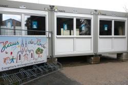 Der Weg zur Evangelischen Kindertagesstätte am 26. Januar