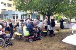 Gartengottesdienst in Harreshausen (Bethesda) am 29. Juli