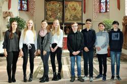 Vorstellungsgottesdienst der Konfirmanden Gruppe Ost am 24. März