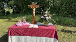 Gottesdienst an der Papiermühle am 18. Mai