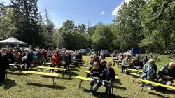 Gottesdienst an der Papiermühle am 18. Mai