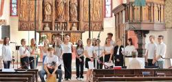 Vorstellungsgottesdienst der Konfirmanden 22/23 am 18. Juni