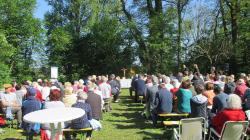 Himmelfahrtsgottesdienst an der Papiermühle am 9. Mai