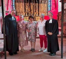 Verabschiedung von L .Maier, U. Stähle und C. Hauk am 5. Juli 