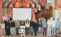 Vorstellungsgottesdienst der Konfirmanden am 8. Februar